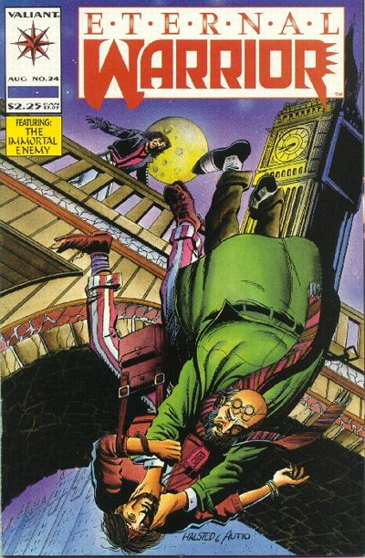 Cover for Eternal Warrior (Acclaim / Valiant, 1992 series) #24