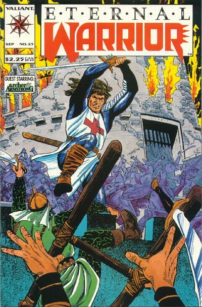 Cover for Eternal Warrior (Acclaim / Valiant, 1992 series) #25