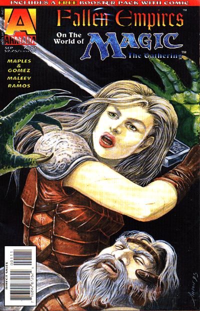 Cover for Fallen Empires on the World of Magic: The Gathering (Acclaim / Valiant, 1995 series) #1