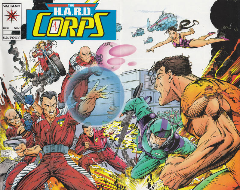 Cover for The H.A.R.D. Corps (Acclaim / Valiant, 1992 series) #1