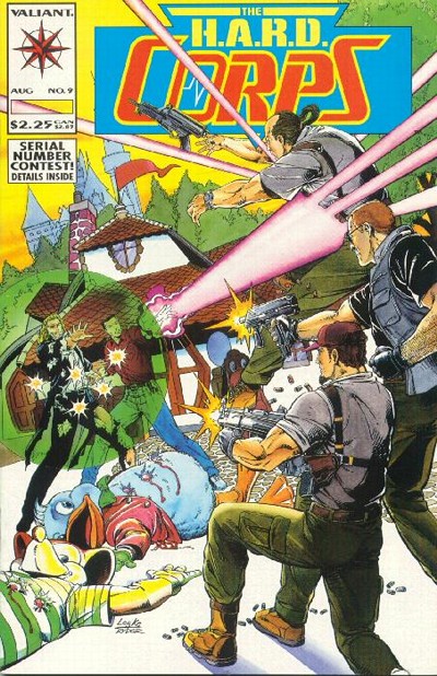 Cover for The H.A.R.D. Corps (Acclaim / Valiant, 1992 series) #9