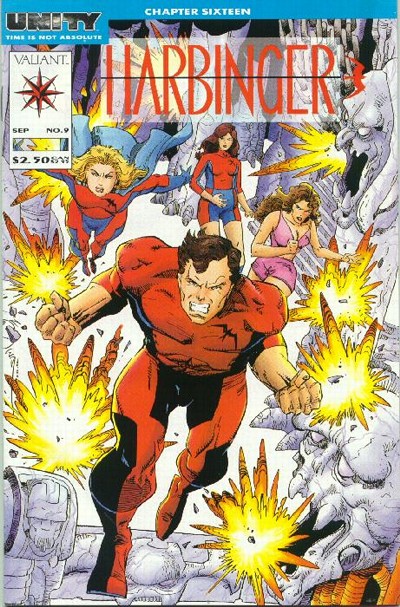 Cover for Harbinger (Acclaim / Valiant, 1992 series) #9
