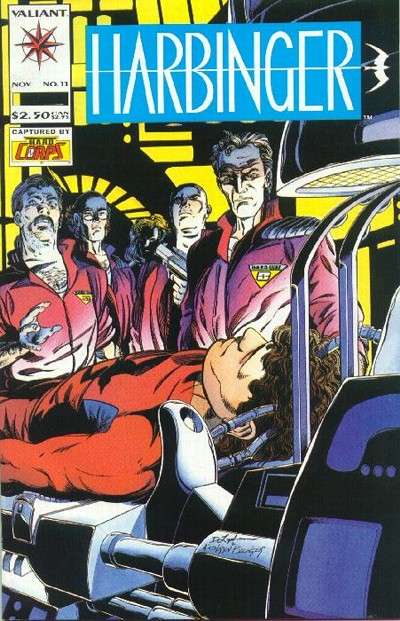 Cover for Harbinger (Acclaim / Valiant, 1992 series) #11