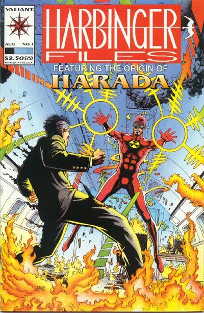 Cover for Harbinger Files (Acclaim / Valiant, 1994 series) #1