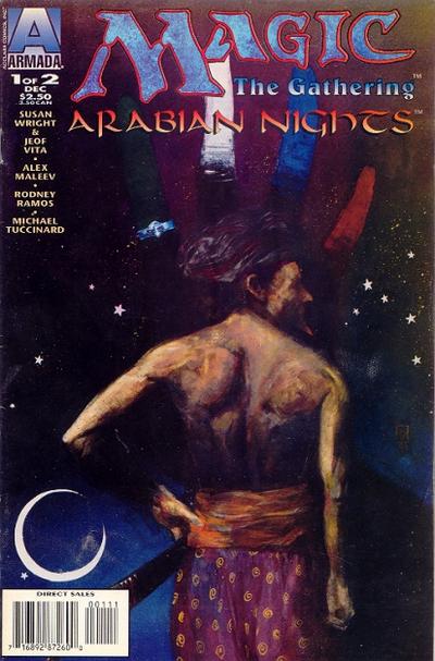 Cover for Arabian Nights on the World of Magic: The Gathering (Acclaim / Valiant, 1995 series) #1