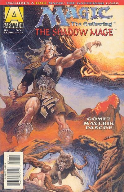 Cover for Magic: The Gathering -- The Shadow Mage (Acclaim / Valiant, 1995 series) #1