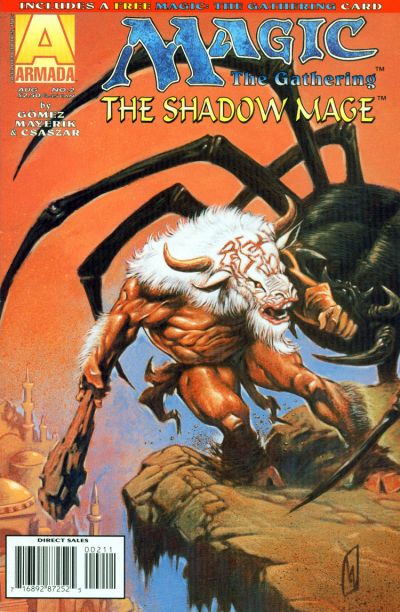 Cover for Magic: The Gathering -- The Shadow Mage (Acclaim / Valiant, 1995 series) #2