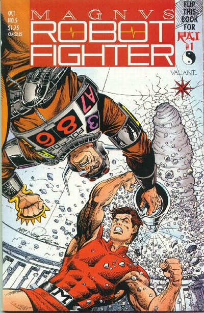 Cover for Magnus Robot Fighter (Acclaim / Valiant, 1991 series) #5
