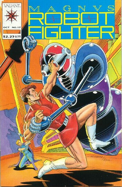 Cover for Magnus Robot Fighter (Acclaim / Valiant, 1991 series) #17