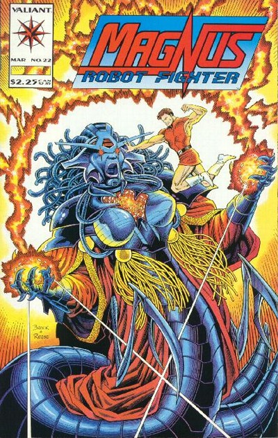 Cover for Magnus Robot Fighter (Acclaim / Valiant, 1991 series) #22