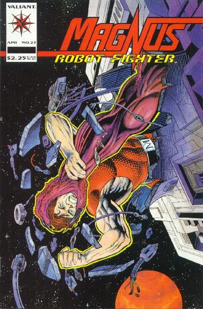 Cover for Magnus Robot Fighter (Acclaim / Valiant, 1991 series) #23
