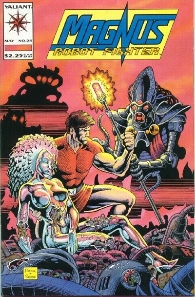 Cover for Magnus Robot Fighter (Acclaim / Valiant, 1991 series) #24