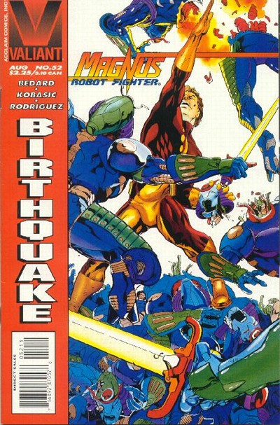 Cover for Magnus Robot Fighter (Acclaim / Valiant, 1991 series) #52
