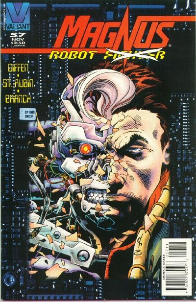 Cover for Magnus Robot Fighter (Acclaim / Valiant, 1991 series) #57