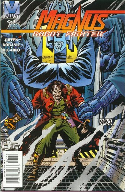 Cover for Magnus Robot Fighter (Acclaim / Valiant, 1991 series) #61