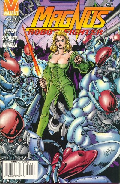 Cover for Magnus Robot Fighter (Acclaim / Valiant, 1991 series) #63