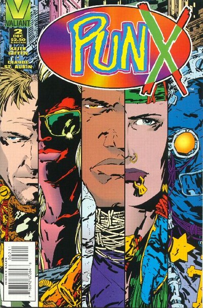 Cover for Punx (Acclaim / Valiant, 1995 series) #2