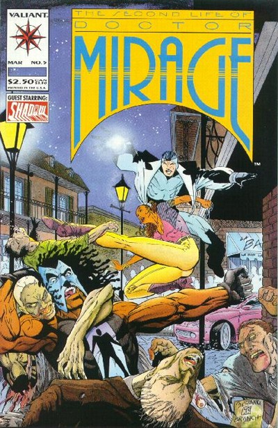 Cover for The Second Life of Doctor Mirage (Acclaim / Valiant, 1993 series) #5