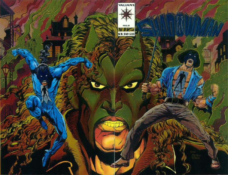 Cover for Shadowman (Acclaim / Valiant, 1992 series) #0 [Chromium Cover]