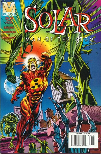 Cover for Solar, Man of the Atom (Acclaim / Valiant, 1991 series) #53