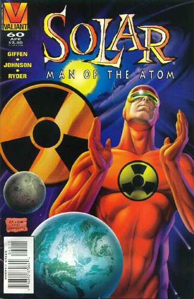 Cover for Solar, Man of the Atom (Acclaim / Valiant, 1991 series) #60