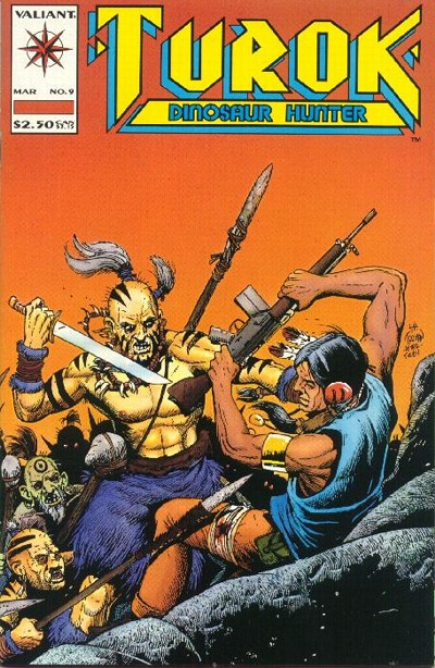 Cover for Turok, Dinosaur Hunter (Acclaim / Valiant, 1993 series) #9