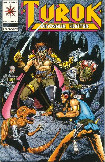 Cover for Turok, Dinosaur Hunter (Acclaim / Valiant, 1993 series) #13