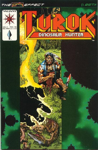 Cover for Turok, Dinosaur Hunter (Acclaim / Valiant, 1993 series) #16