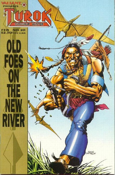 Cover for Turok, Dinosaur Hunter (Acclaim / Valiant, 1993 series) #20