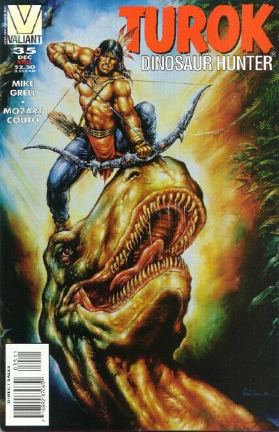 Cover for Turok, Dinosaur Hunter (Acclaim / Valiant, 1993 series) #35