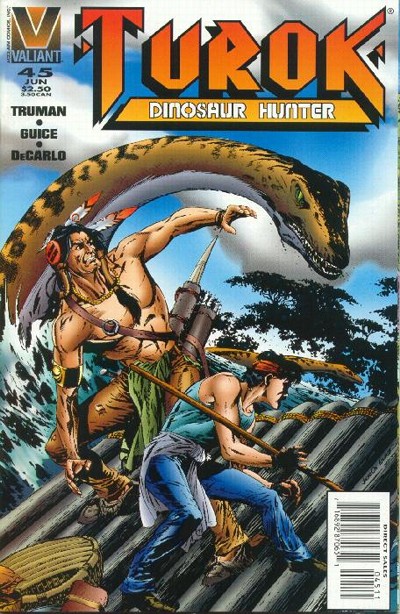 Cover for Turok, Dinosaur Hunter (Acclaim / Valiant, 1993 series) #45
