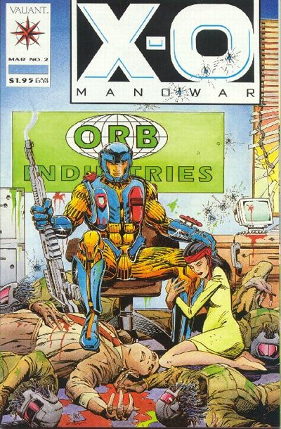 Cover for X-O Manowar (Acclaim / Valiant, 1992 series) #2