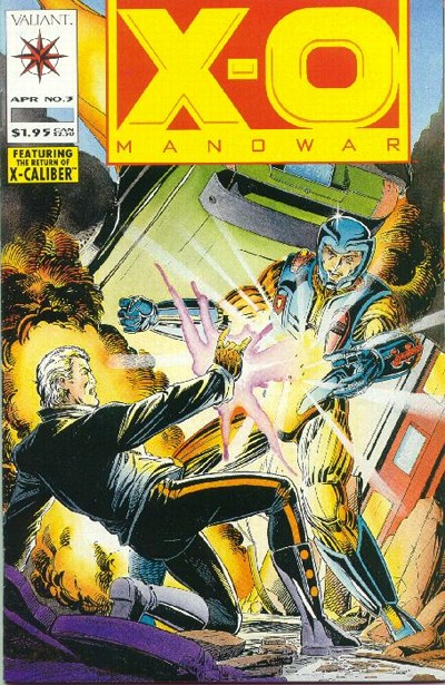 Cover for X-O Manowar (Acclaim / Valiant, 1992 series) #3