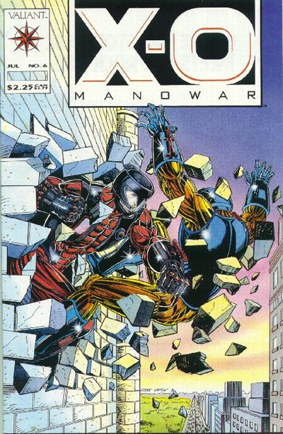 Cover for X-O Manowar (Acclaim / Valiant, 1992 series) #6