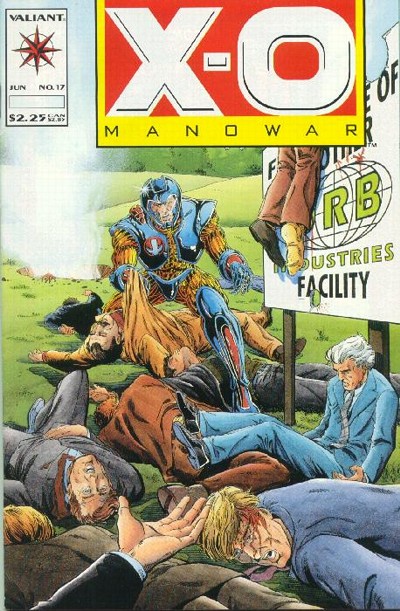 Cover for X-O Manowar (Acclaim / Valiant, 1992 series) #17