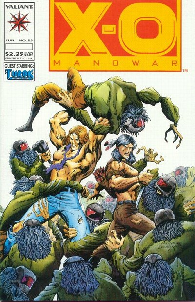 Cover for X-O Manowar (Acclaim / Valiant, 1992 series) #29
