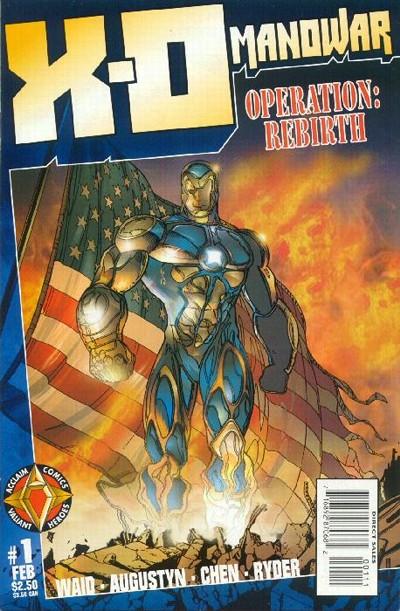 Cover for X-O Manowar (Acclaim / Valiant, 1997 series) #1 [Regular Cover]