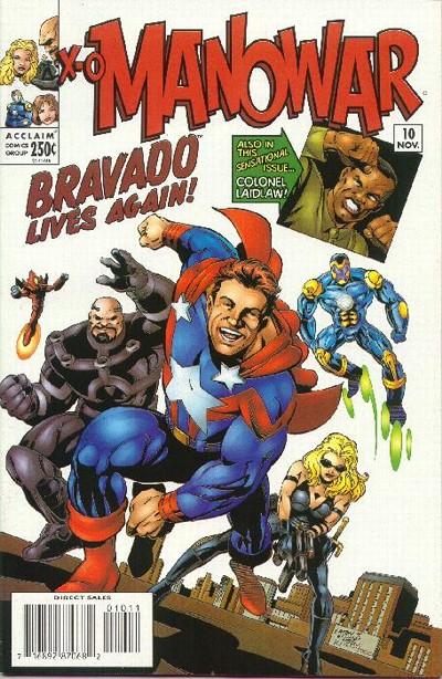 Cover for X-O Manowar (Acclaim / Valiant, 1997 series) #10