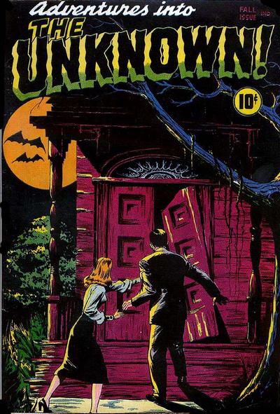 Cover for Adventures into the Unknown (American Comics Group, 1948 series) #1