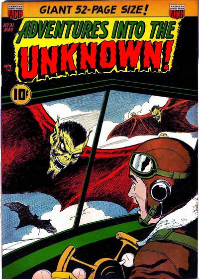 Cover for Adventures into the Unknown (American Comics Group, 1948 series) #31