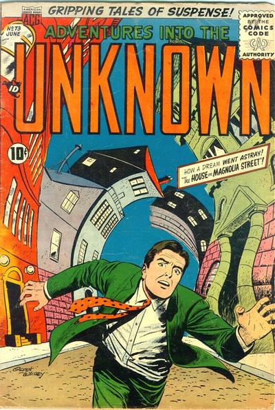 Cover for Adventures into the Unknown (American Comics Group, 1948 series) #73