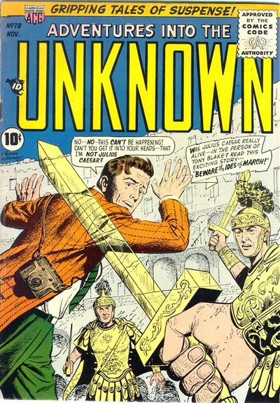 Cover for Adventures into the Unknown (American Comics Group, 1948 series) #78