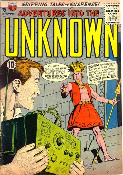 Cover for Adventures into the Unknown (American Comics Group, 1948 series) #79
