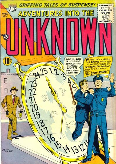 Cover for Adventures into the Unknown (American Comics Group, 1948 series) #86