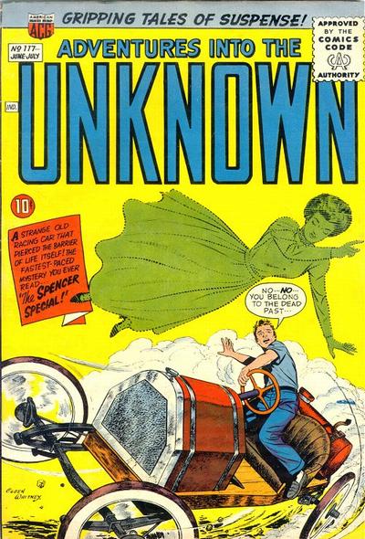 Cover for Adventures into the Unknown (American Comics Group, 1948 series) #117