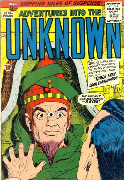 Cover for Adventures into the Unknown (American Comics Group, 1948 series) #119