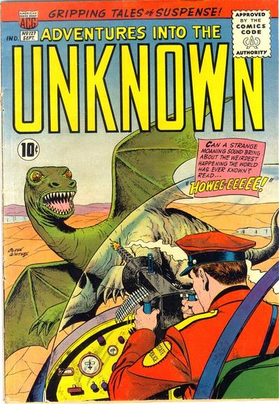 Cover for Adventures into the Unknown (American Comics Group, 1948 series) #127
