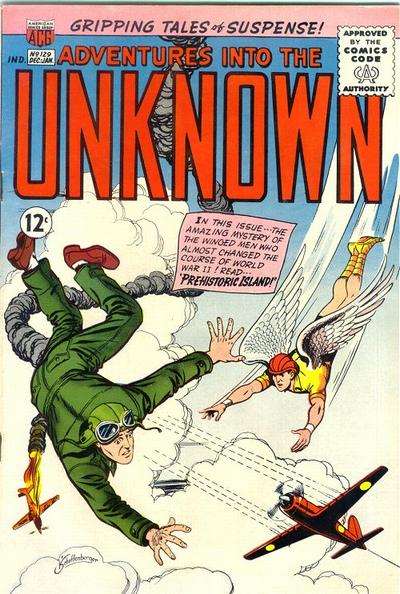 Cover for Adventures into the Unknown (American Comics Group, 1948 series) #129