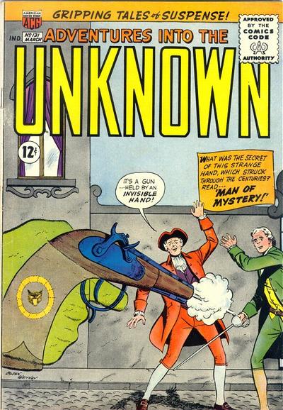 Cover for Adventures into the Unknown (American Comics Group, 1948 series) #131