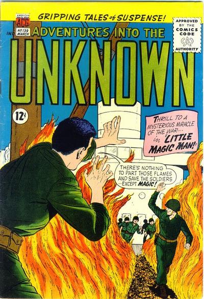 Cover for Adventures into the Unknown (American Comics Group, 1948 series) #139